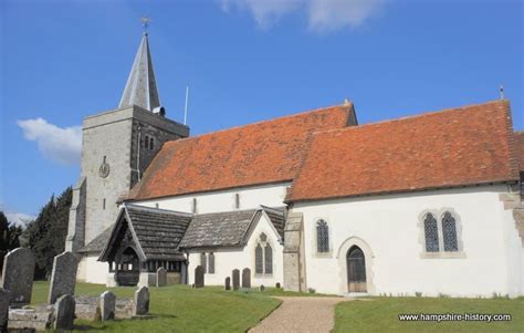 Holy Cross Church Binsted Hampshire History