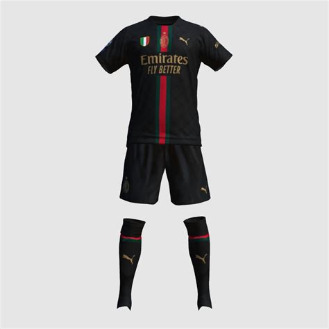 AC Milan Fantasy Gucci Kit PES Master Kit Creator Showcase