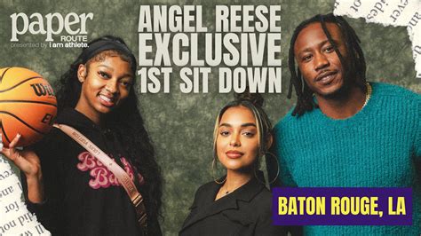 Angel Reese Exclusive First Sit Down Post Championship Title Youtube