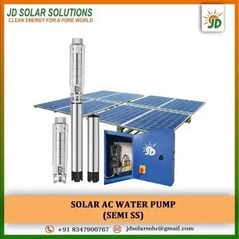 10 Hp Dc Solar Submersible Pump System At Rs 310000 Set Solar