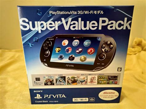 Playstation Vita Psvita Super Value Pack G Wi Fi Pchj