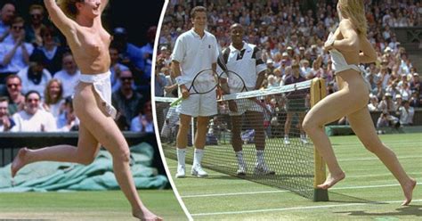 Half Naked Girl Tennis