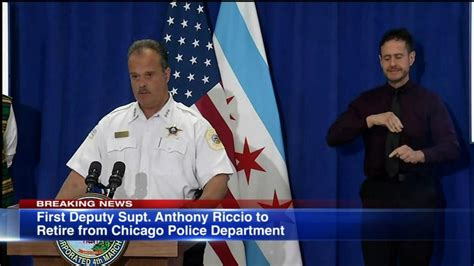 Cpd Deputy Supt Anthony Riccio Announces Retirement