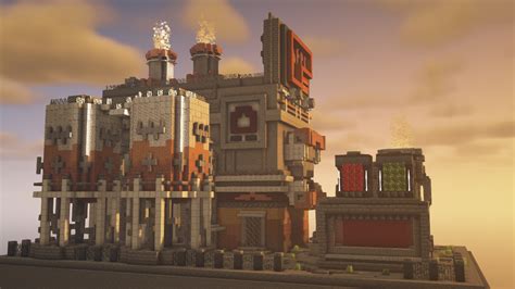 Industrial Sc 330 Sci Fi Build Minecraft Map