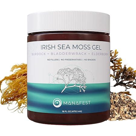 Amazon Sea Moss Gel Wildcrafted Organic Irish Moss Non Gmo All