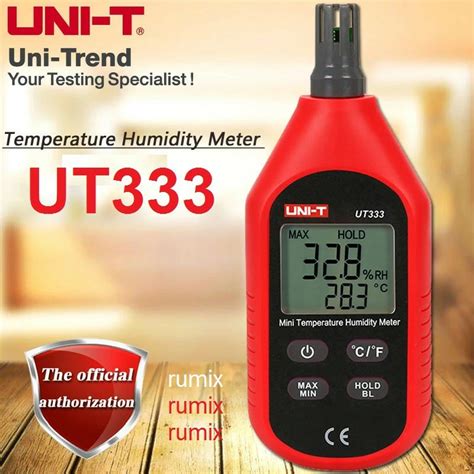 Jual Digital Thermometer Hygrometer Alat Ukur Suhu Kelembaban Udara Uni