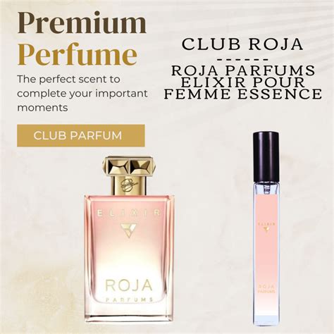 Nước hoa Cao Cấp Nữ Roja Parfums Elixir Pour Femme Essence Shopee