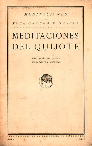 Meditaciones Del Quijote Espacios Abiertos A La Claridad