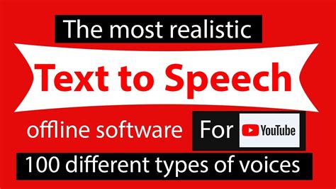 Best Text To Speech Software Real Human Voice Youtube