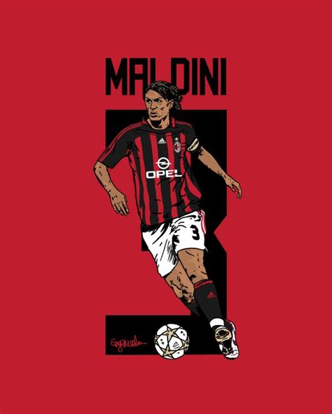 The Beautiful Game on Behance | Paolo maldini, Ac milan, Milan wallpaper