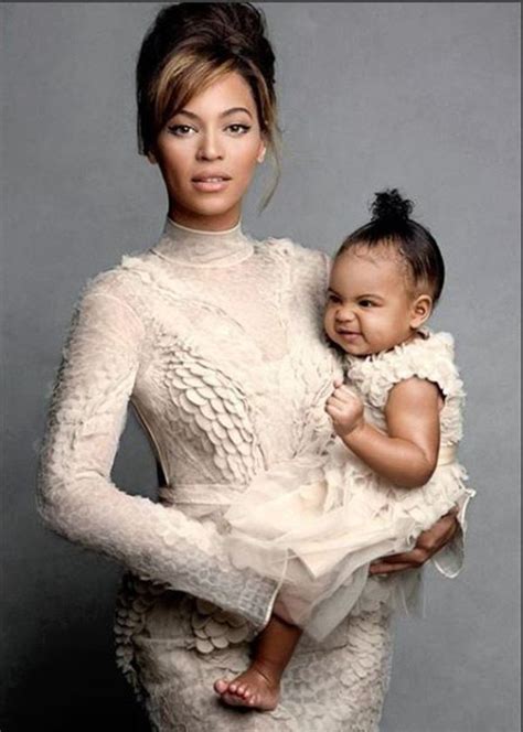 Desde Pequeña Blue Ivy Carter Fue Vestida Al Igual Que Su Madre