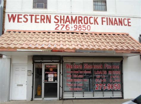 loan agency western shamrock finance reviews