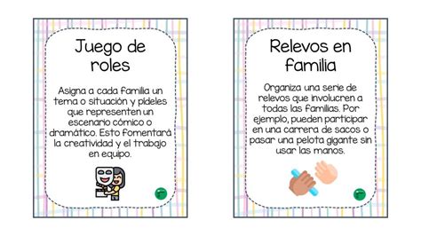 Dinámicas para hacer en las reuniones familiares del colegio