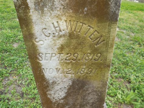 Samuel Cecil Holiday S C H Witten 1819 1891 Find A Grave Memorial