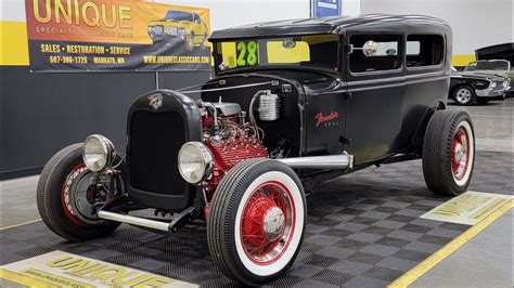 Ford Model A Tudor Sedan Street Rod For Sale Youtube