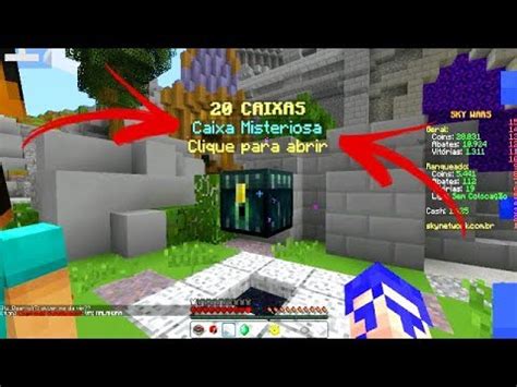 ABRINDO CAIXAS MISTERIOSAS DO VIP SUPREMO Skyminigames Guto