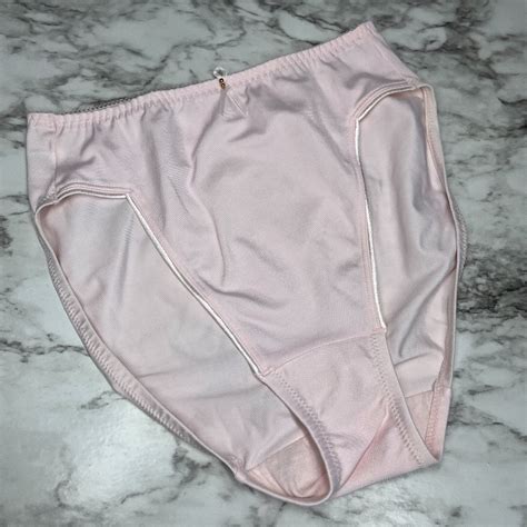 Wacoal Vintage Satin Bodysuede Hi Cut Brief Panties S Gem