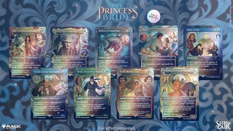 Magic The Gathering Princess Bride Secret Lair Cards GINX TV