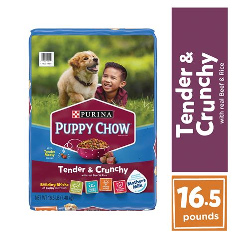 Purina Puppy Chow High Protein Dry Puppy Food Tender And Crunchy With