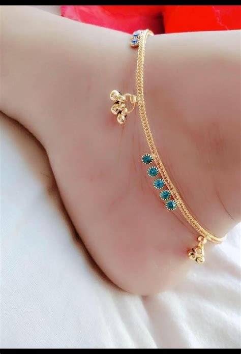 Beautiful Anklets For Women Girl Payal Traditional Foot Etsy