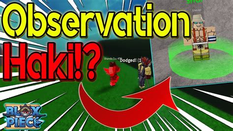 How To Buy Observation Haki In Blox Fruit H Ng D N Chi Ti T V N Gi N