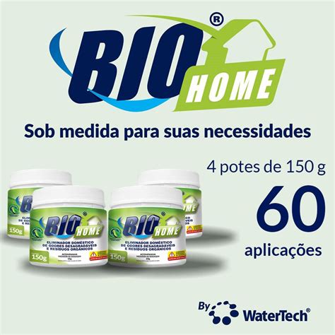 Kit BioHome Limpa Fossa Limpa Caixa de Gordura Desentope Vaso Sanitário