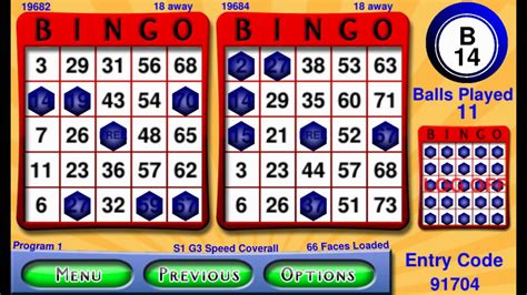 Electronic Bingo Game