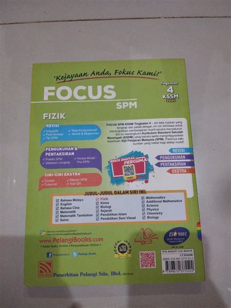 Focus SPM Fizik Tingkatan 4 Hobbies Toys Books Magazines