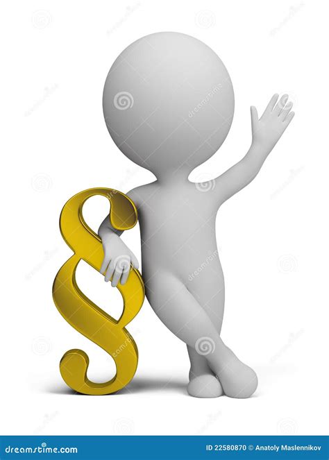 Paragraph Symbol With Hand Cuffs Royalty Free Illustration