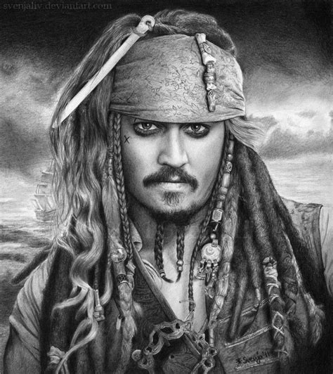 Captain Jack Sparrow The Pirates Of The Caribbean Jack Sparrow