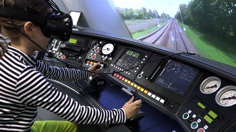 United 3d Labs Vr Train Driver Simulator