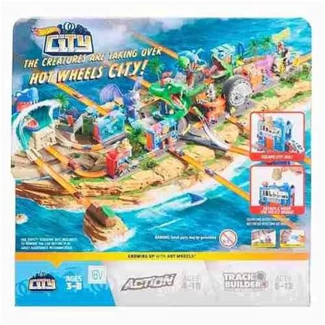 Pista Hot Wheels City Delegacia De Policia Mattel Hotwheels Parcelamento Sem Juros