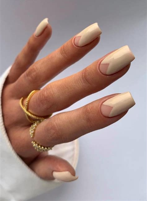 100 Natural Spring Nails 2022 Trends With Short Square Nails Page 19