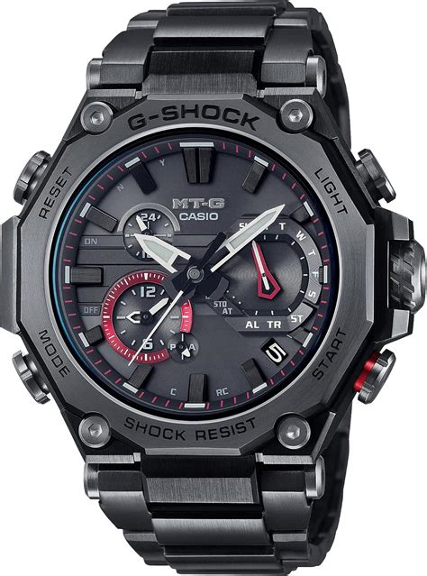 Casio G Shock Mtgb2000bde1 Atomic Solar Powered Bluetooth Connected Black Watch Watches