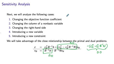 Sensitivity Analysis The General Approach Youtube