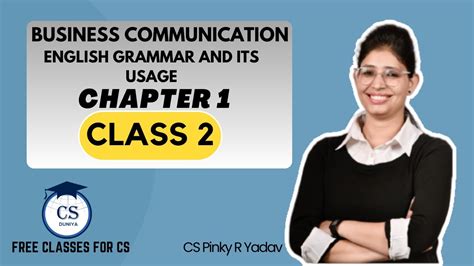 Cseet L Business Communication L Eng Grammar Usage Lchapter Class