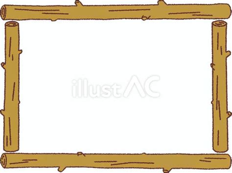 Free Vectors | Log wood frame