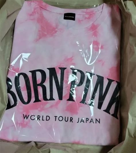 BLACKPINK 2023 WORLD TOUR BORN PINK Japan Tour Goods T Shirt Pink Short