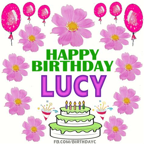 Happy Birthday LUCY images gif | Birthday Greeting | birthday.kim