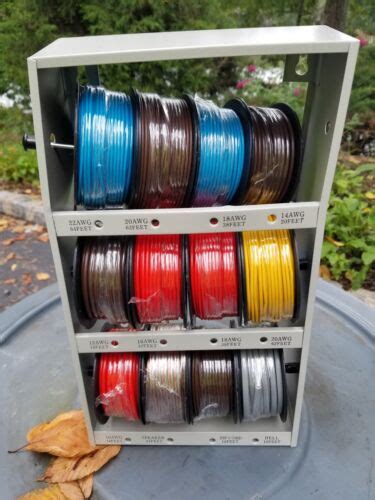 43111 12 Spool Automotive Wire Assortment With Steel Rack D132 799360179494 Ebay