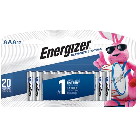 Energizer Ultimate Lithium Aaa Batteries Pack Academy