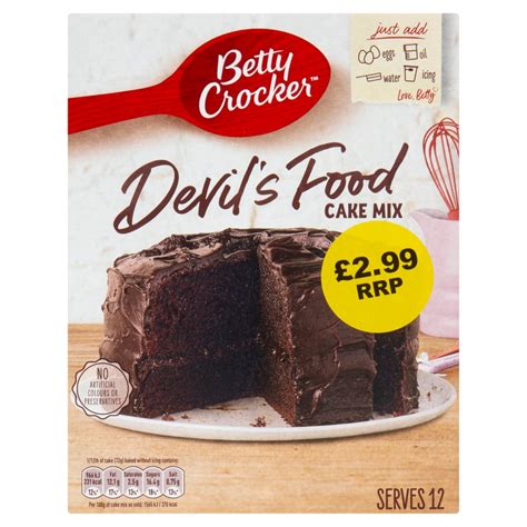 Betty Crocker Devils Food Cake Mix 425g Bestway Wholesale