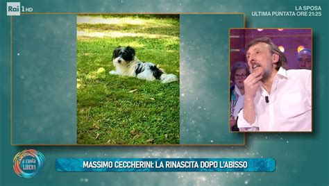 Massimo Ceccherini Dio mi ha mandato il mio cane Lucio lui è il mio