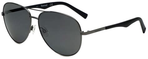 Timberland Tb9109 09d Designer Polarized Sunglasses In Matte Gunmetal