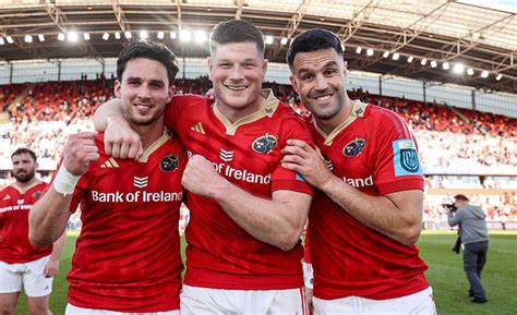 Munster Rugby Rapport Le Munster décroche la première place avec