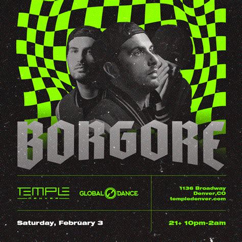 Borgore Tickets At Temple Nightclub In Denver By Temple Nightclub