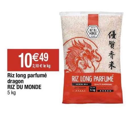 Promo Riz Long Parfum Dragon Riz Du Monde Chez Cora Icatalogue Fr