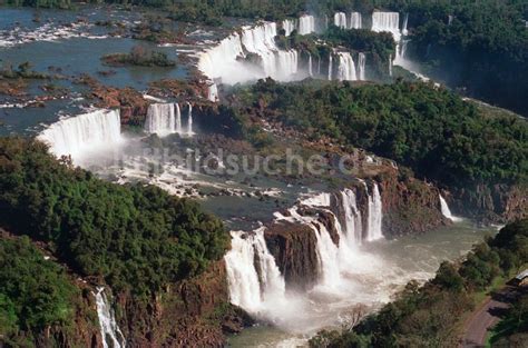 Luftbild Iguazu Unesco Welterbe Wasserfall Der Iguazu Wasserf Lle In