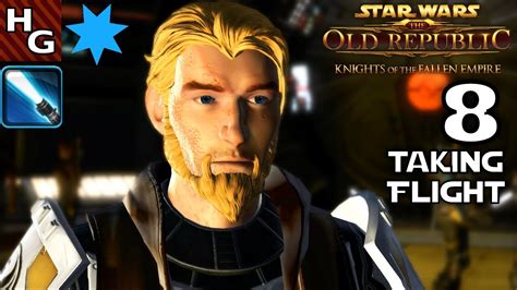 Swtor Kotfe Ch8 Taking Flight Jedi Knight Ls Male Youtube