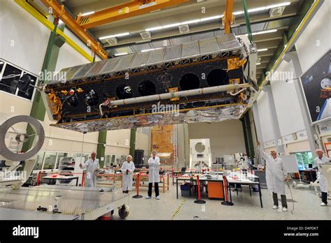 Staff Of Satellite Constructor Astrium Handle New German Radar